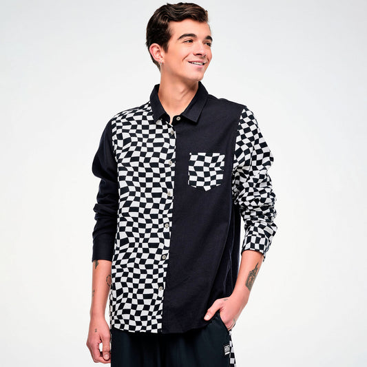 Electric Feel Button Down