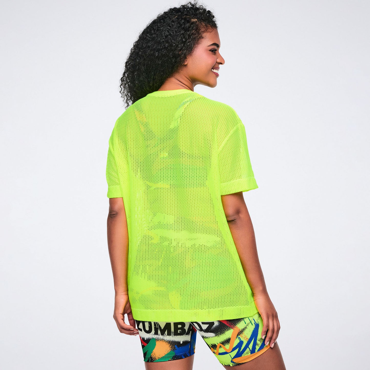 Pride Boxy Mesh Top