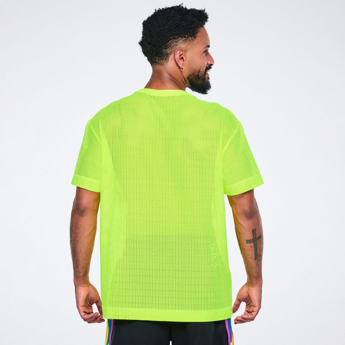 Pride Boxy Mesh Top