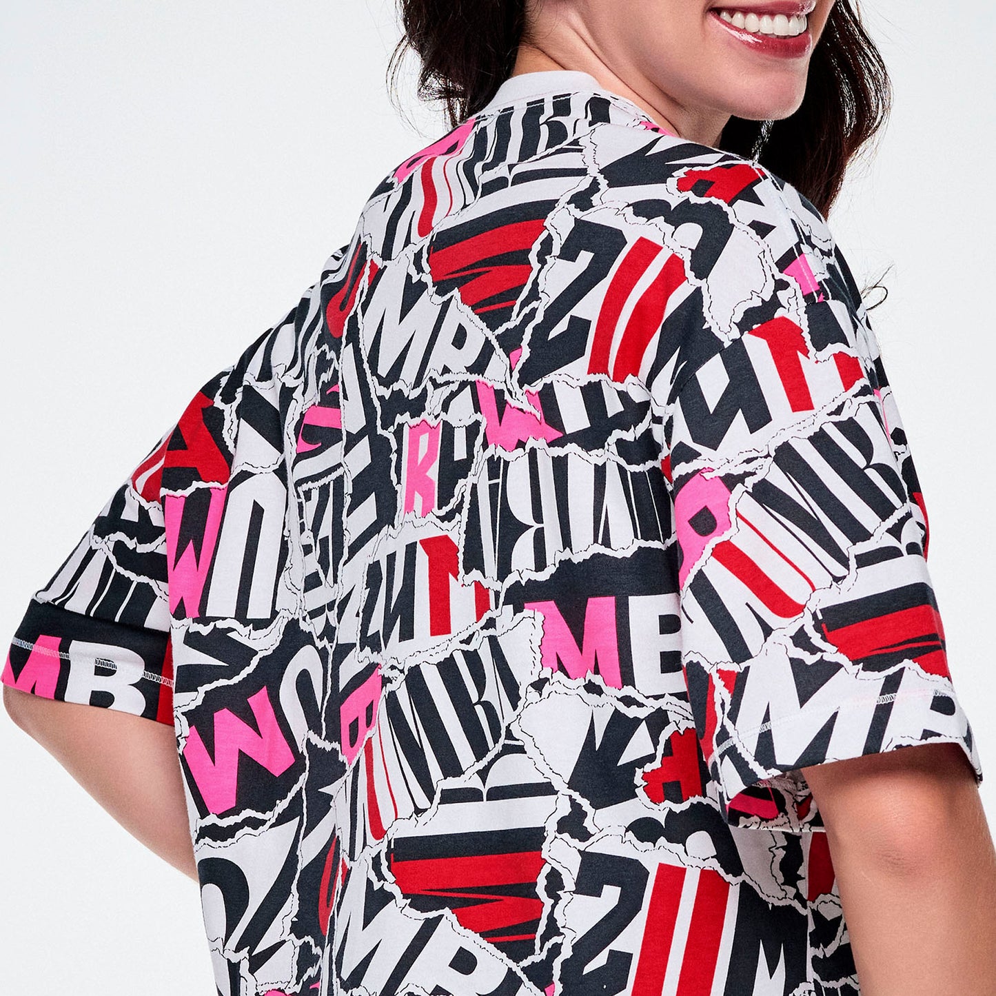 Rock 'n' Roll Oversized Boxy Crop Top
