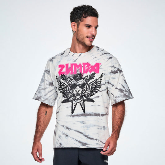 Rock 'n' Roll Oversized Drop Shoulder Tee