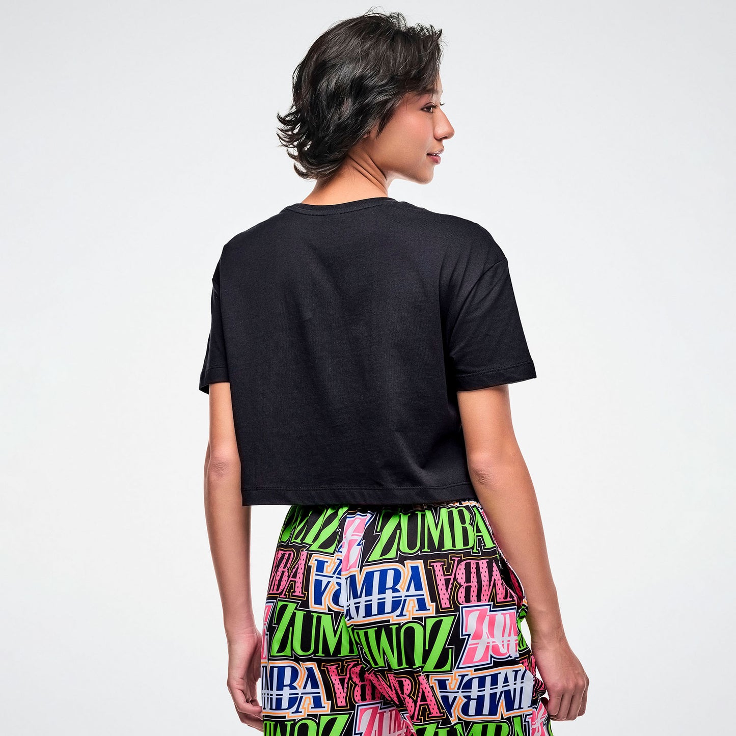 Dale-Z Crew Neck Crop Top