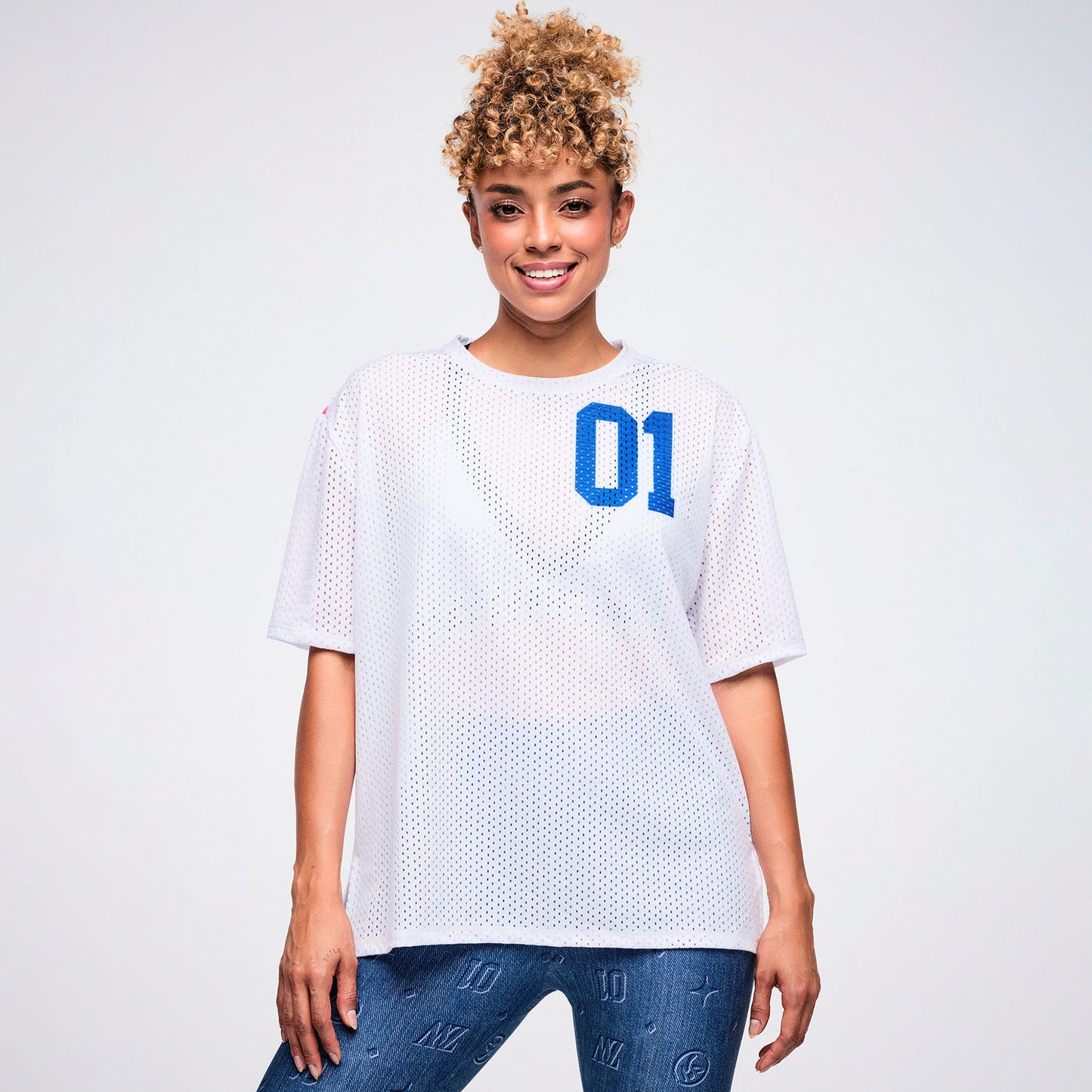 Dale-Z Mesh Boxy Top