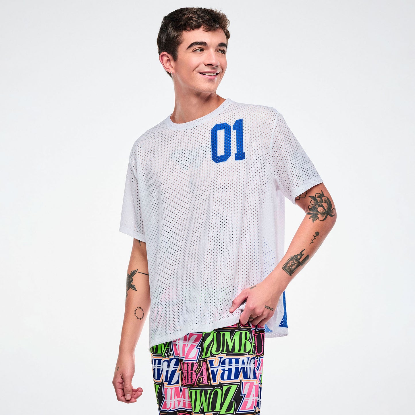 Dale-Z Mesh Boxy Top
