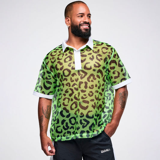Dale-Z Oversized Mesh Polo