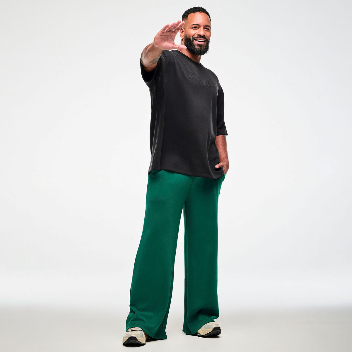 Zumba® Modal Drop Shoulder Oversized Top