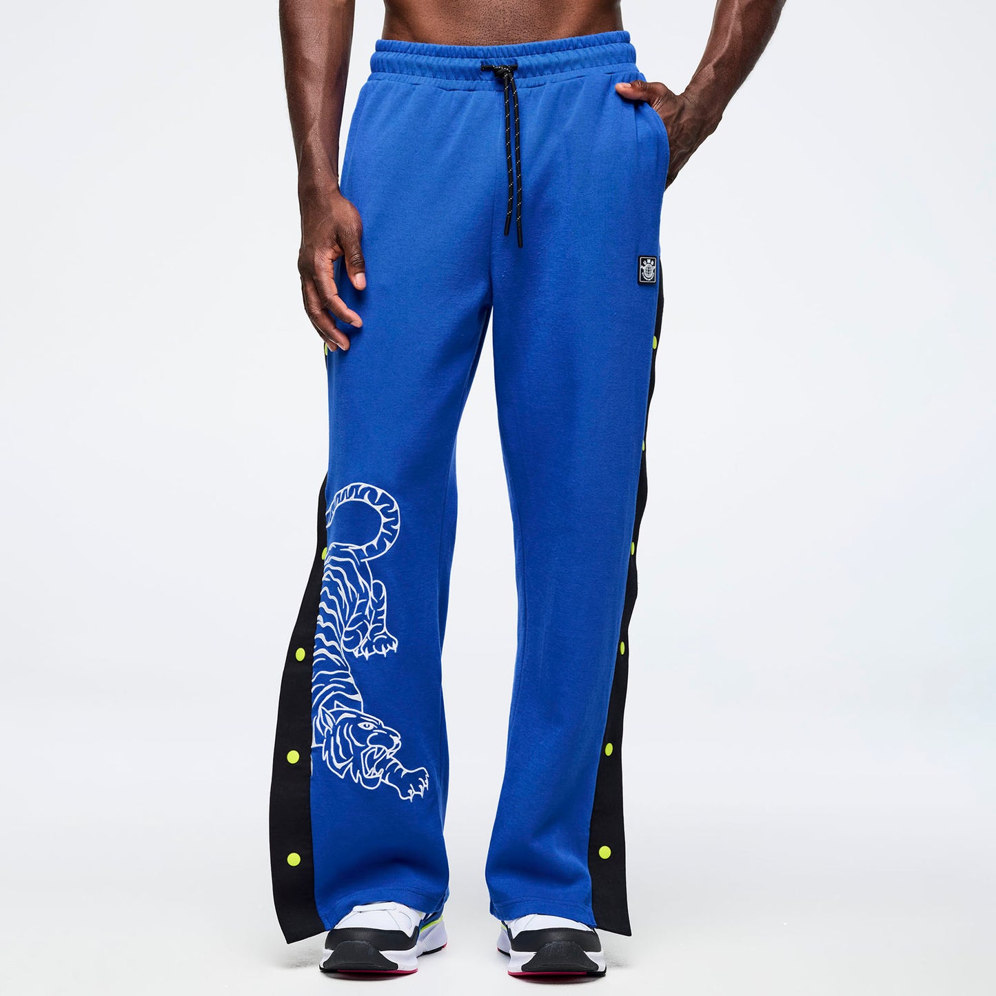 Eastern Flavor Men's Side Snap Pant - So Into Blue