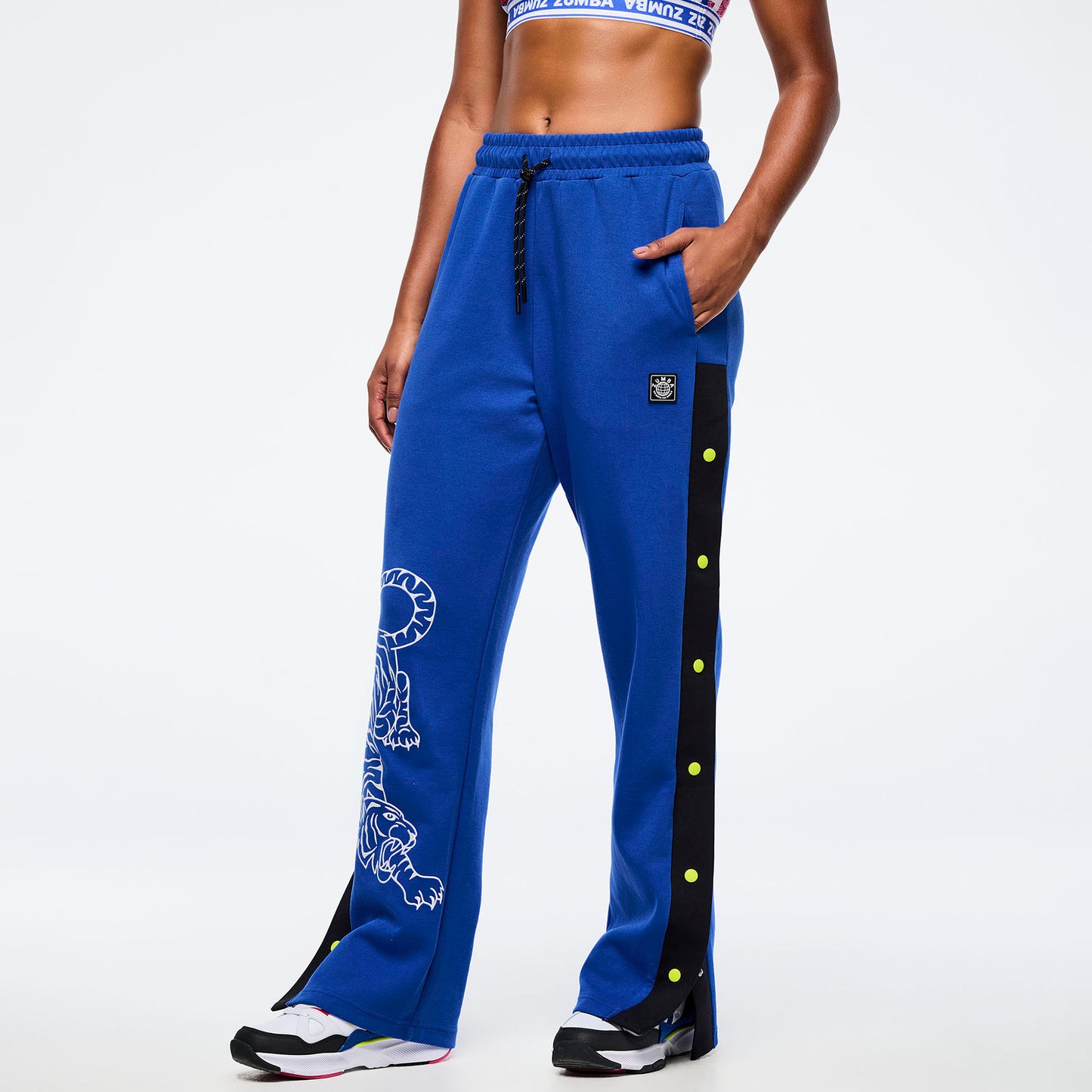 Eastern Flavor Men's Side Snap Pant - So Into Blue