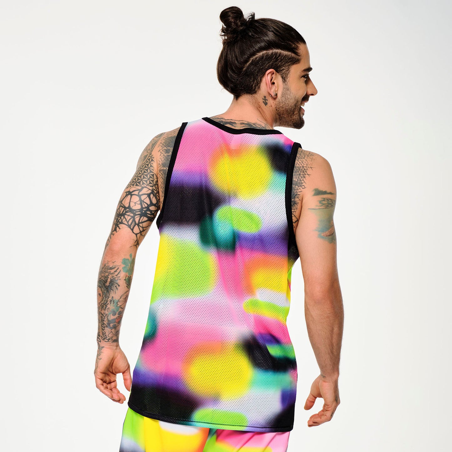 Zumba® Tropidelic Mesh Basketball Tank