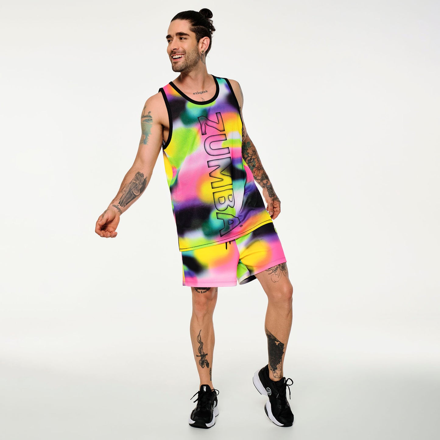 Zumba® Tropidelic Mesh Basketball Tank