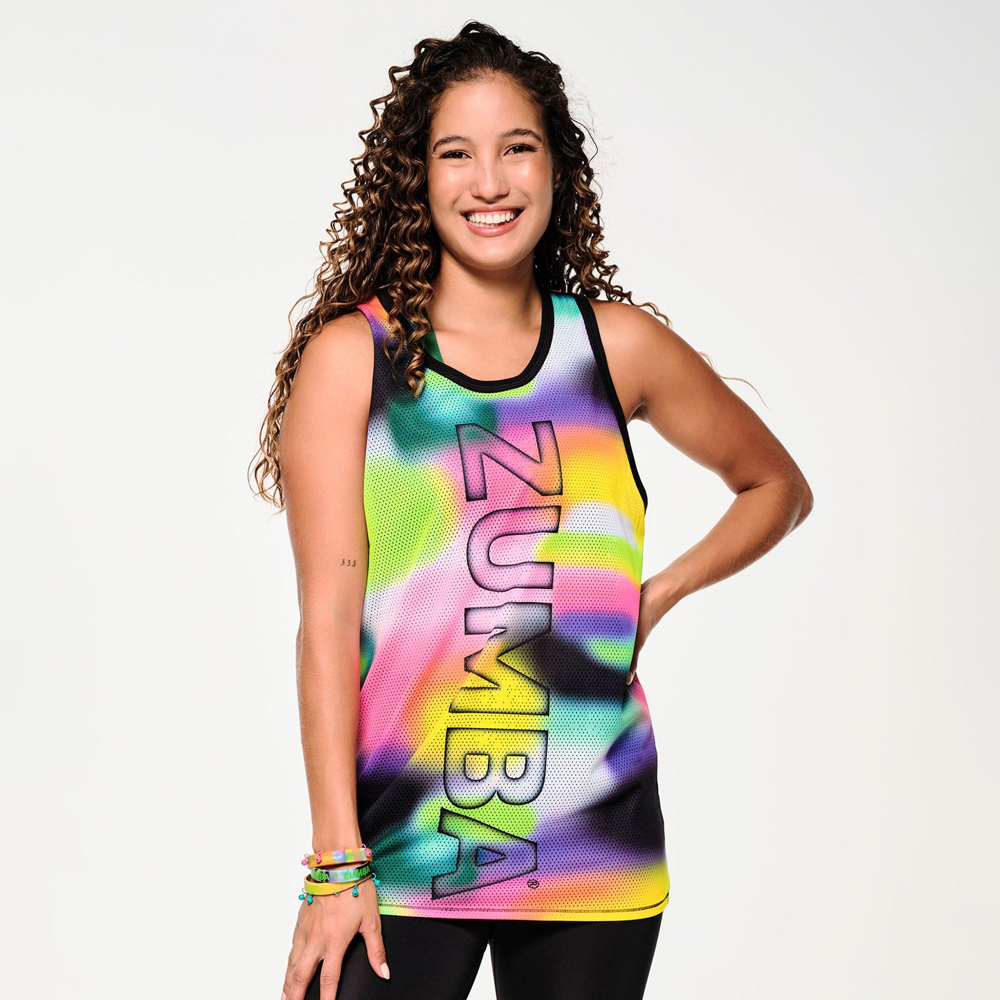 Zumba® Tropidelic Mesh Basketball Tank