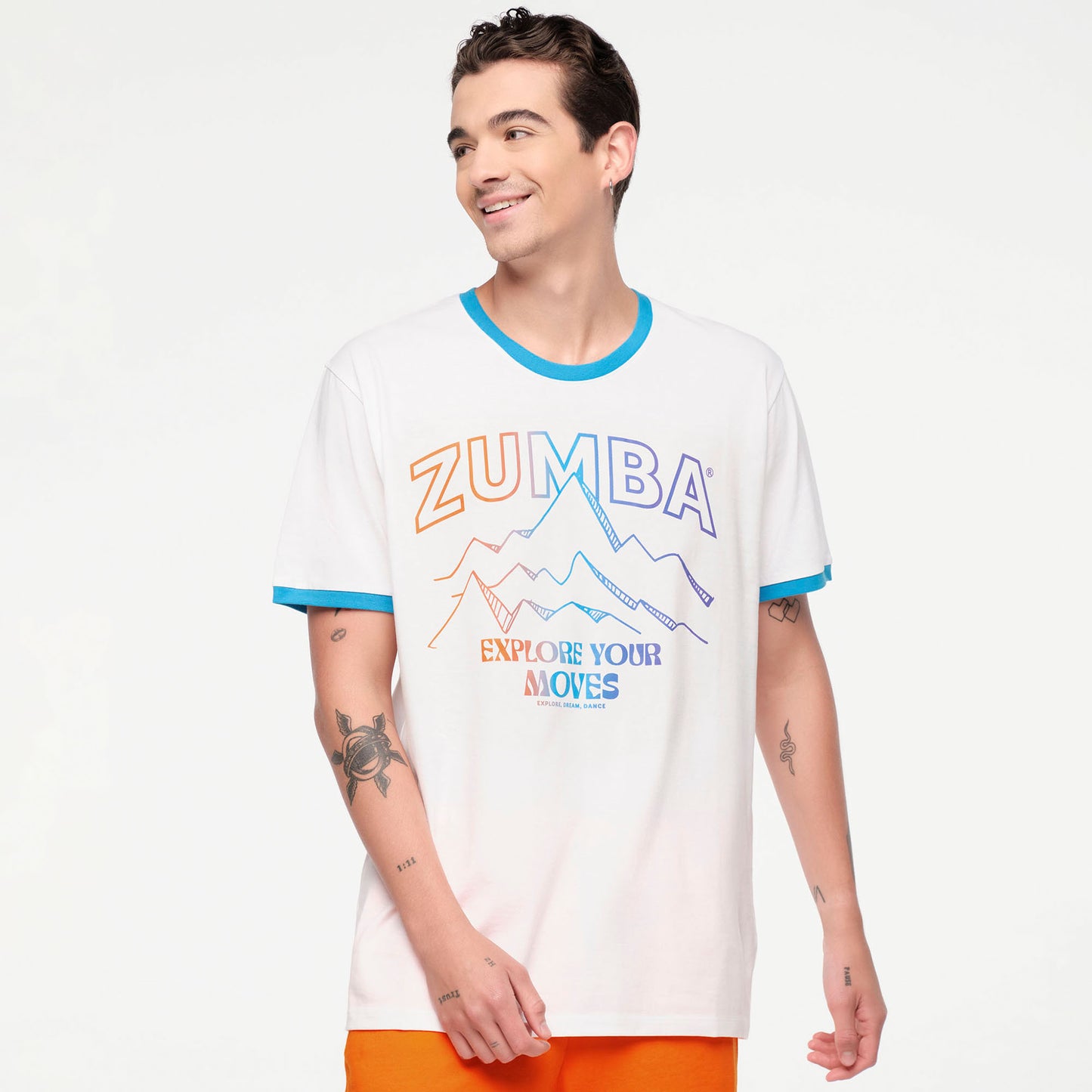 Zumba® Explore Men's Ringer Tee