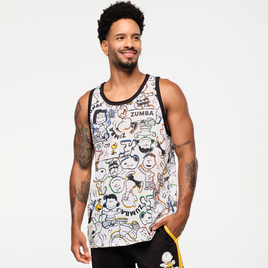 Zumba® X Peanuts™ Men's Basketball Tank