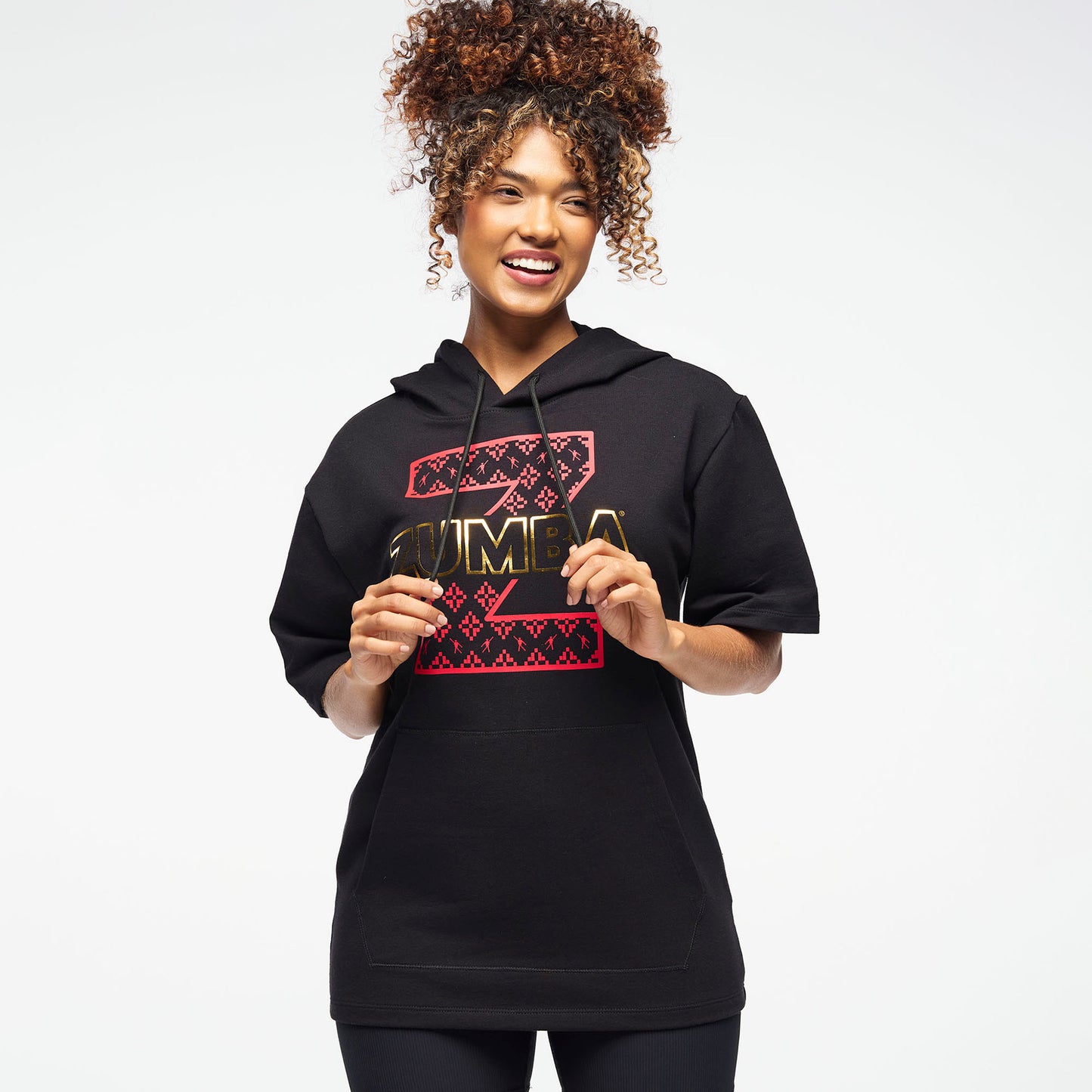 Zumba® Holiday Short Sleeve Hoodie