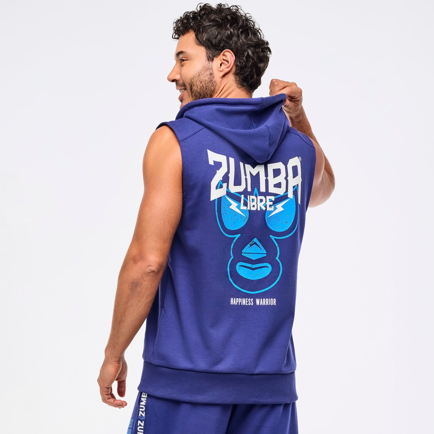 Zumba® Libre Men's Sleeveless Zip-Up Hoodie