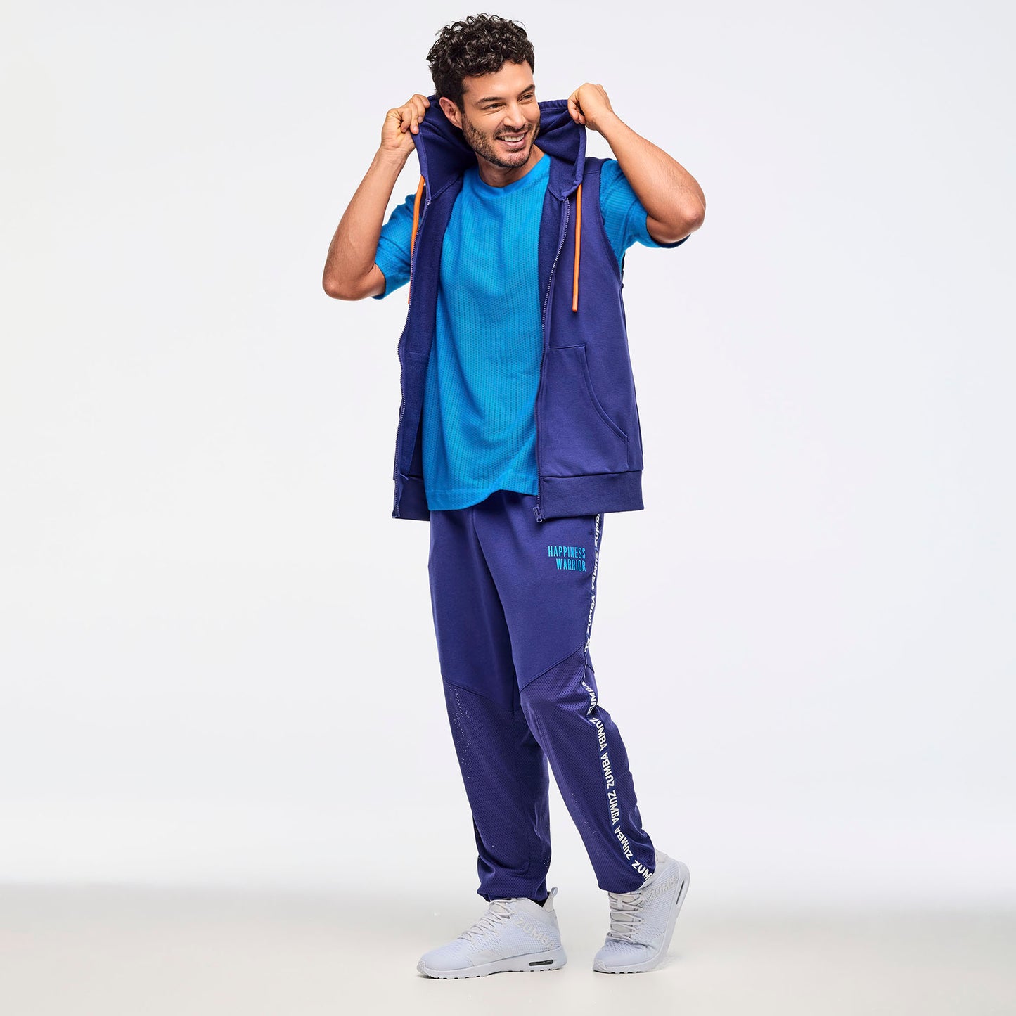 Zumba® Libre Men's Sleeveless Zip-Up Hoodie