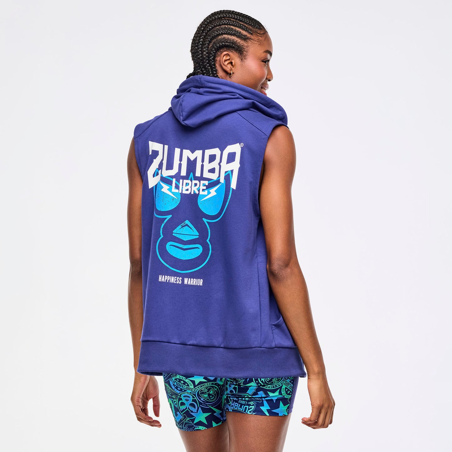 Zumba® Libre Men's Sleeveless Zip-Up Hoodie