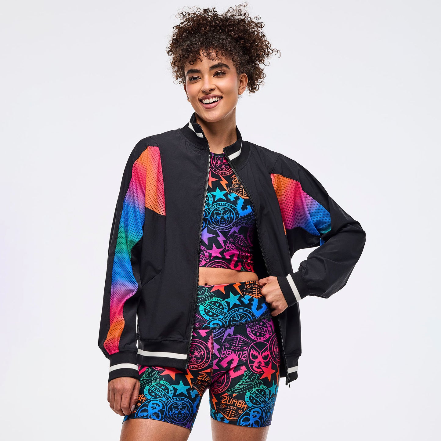 Zumba® Libre Men's Oversized Dolman Track Jacket