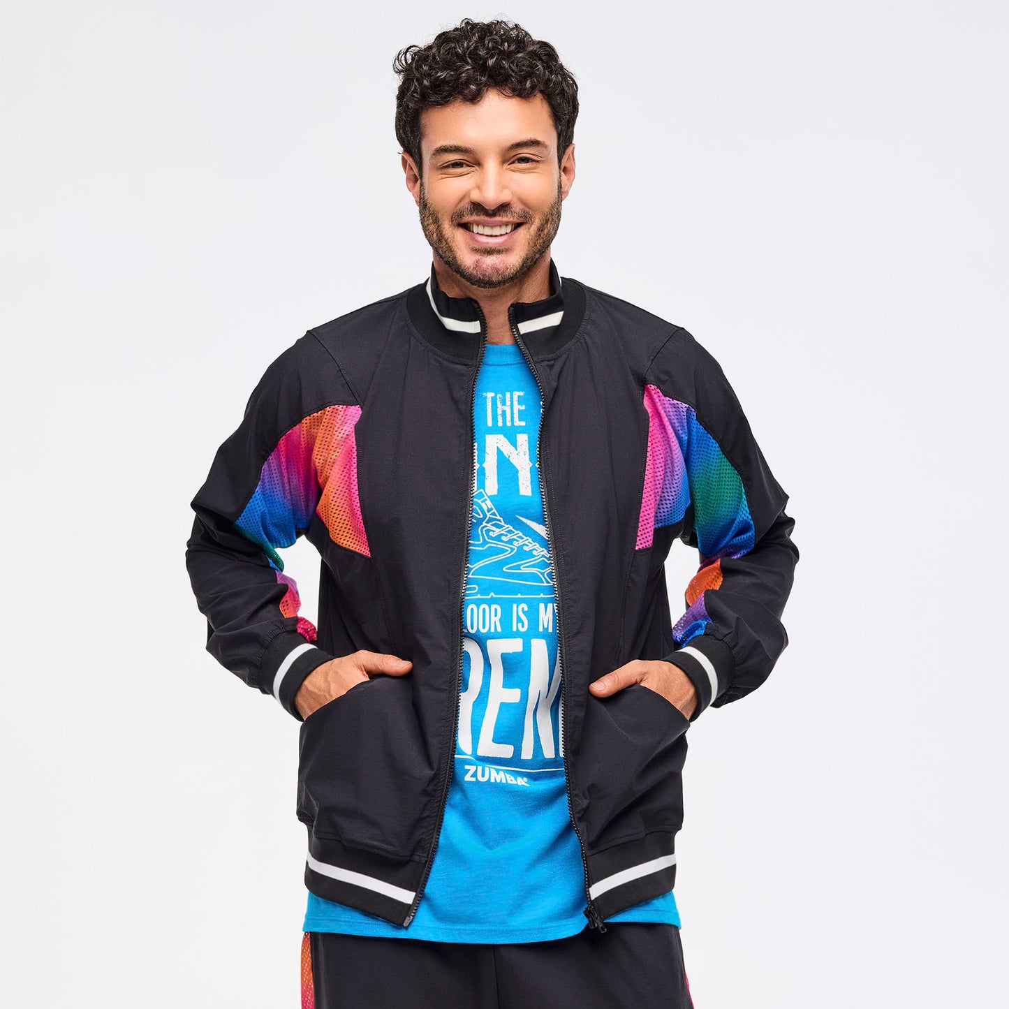 Zumba® Libre Men's Oversized Dolman Track Jacket