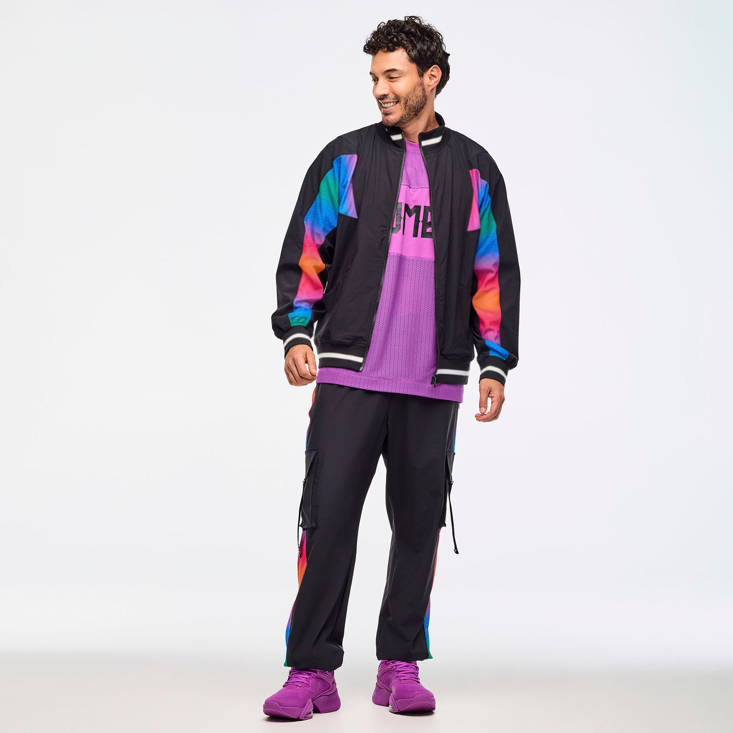 Zumba® Libre Men's Oversized Dolman Track Jacket