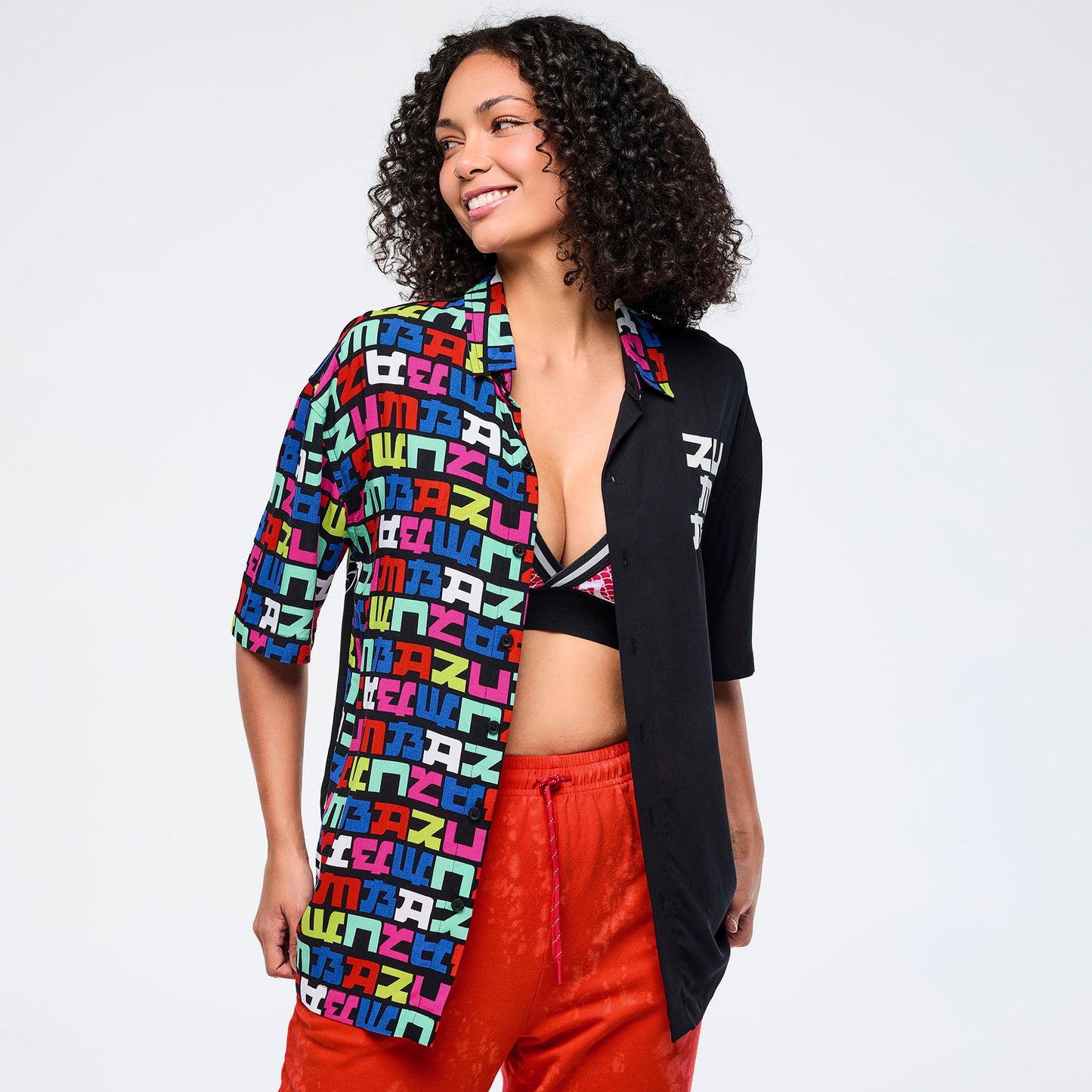 Eastern Flavor Men's Short Sleeve Button Up