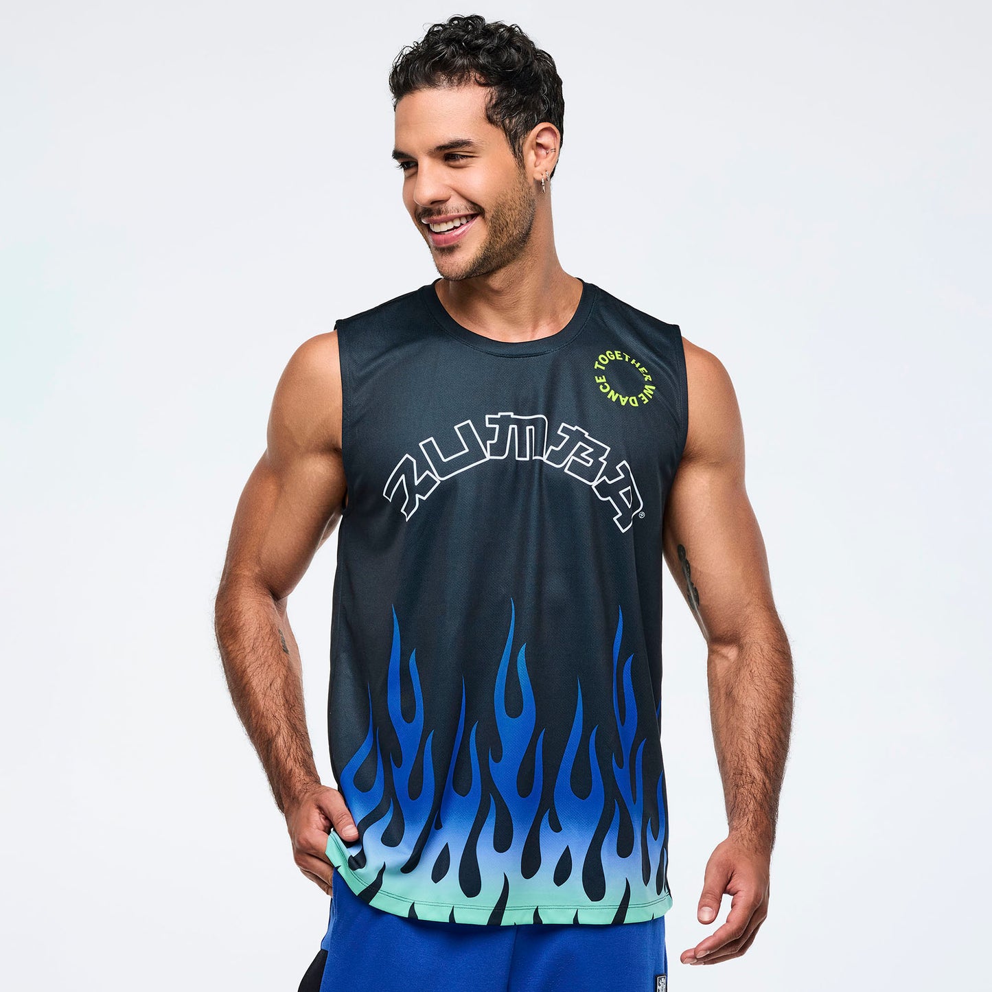 Eastern Flavor Men's Wide Shoulder Tank