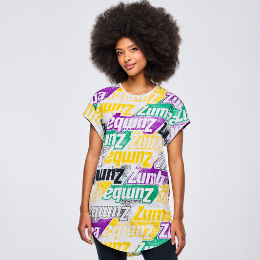 LOW INVENTORY* Apres Zumba®  Men's Crew Neck Round Hem Tee