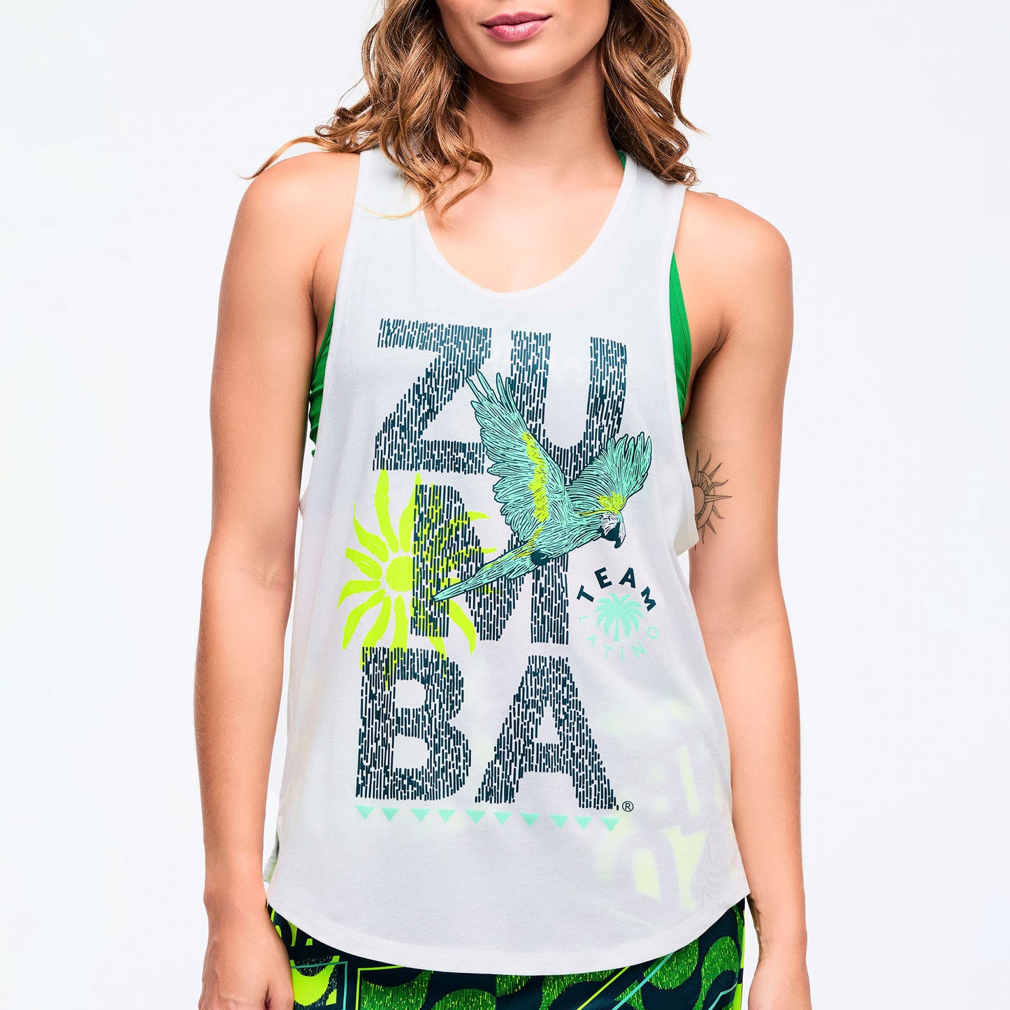 Latin Movement Men's Open Neck Tank
