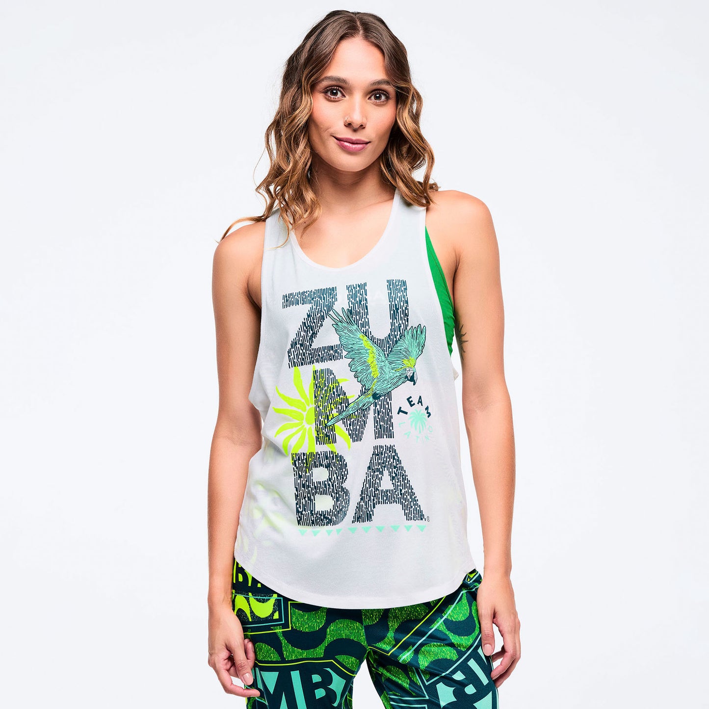 Latin Movement Men's Open Neck Tank