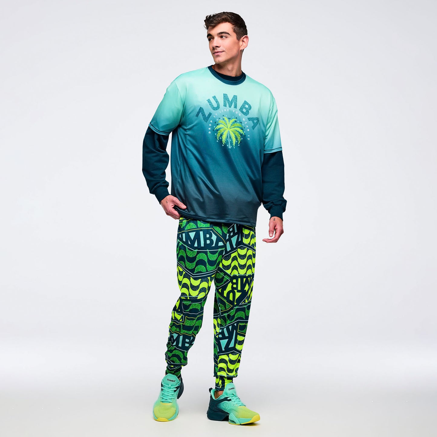 Latin Movement Men's Mesh Top