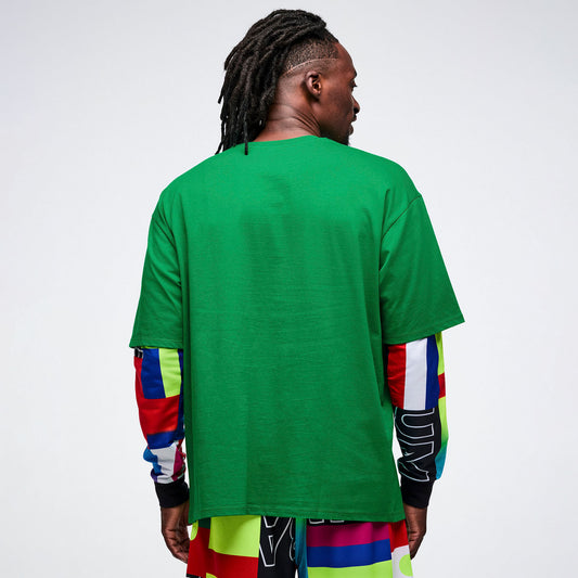Worldwide Men's Oversized Crew Neck Tee