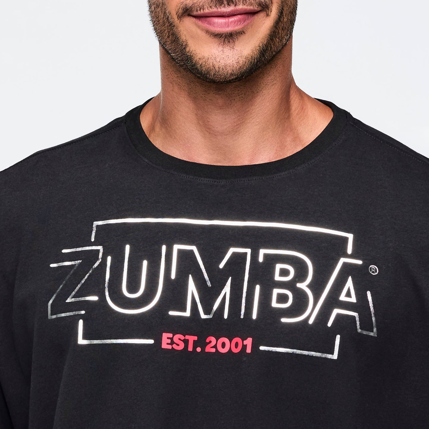 Zumba® 25 Men's Tee With Double Layered Hem