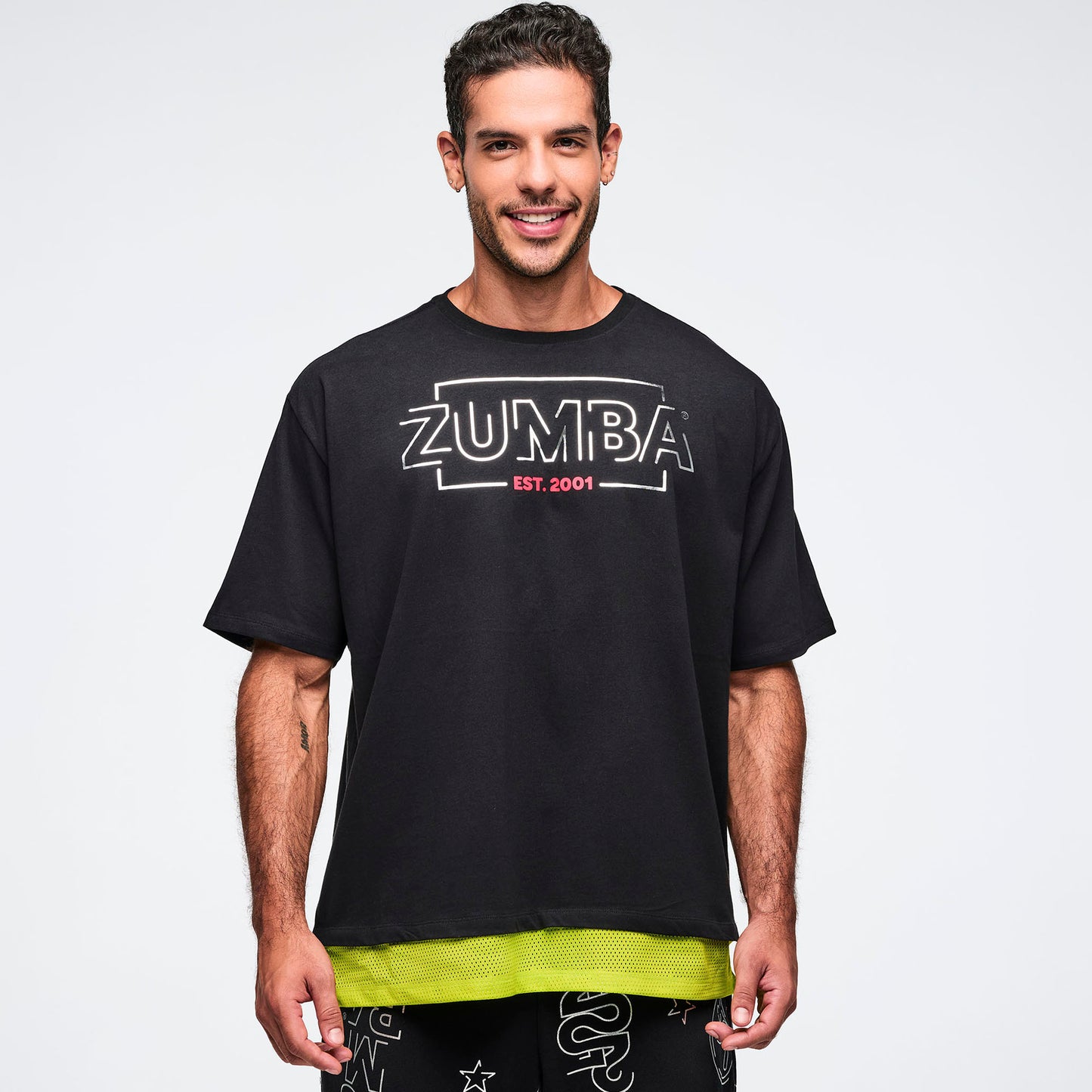 Zumba® 25 Men's Tee With Double Layered Hem