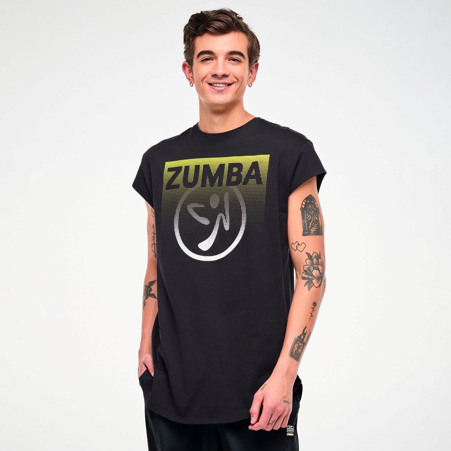 Electric Feel Men's Round Hem Tee