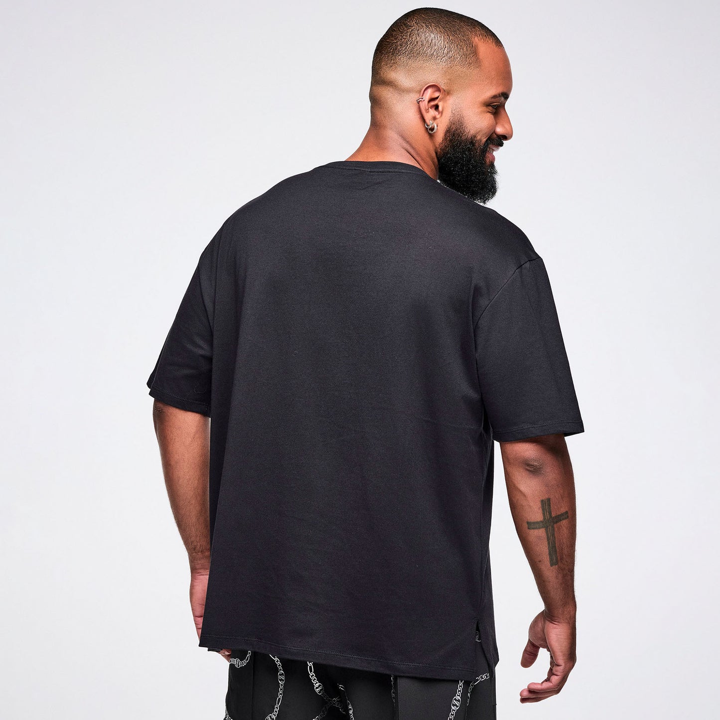 Dale-Z Men's Crew Neck Tee - Black