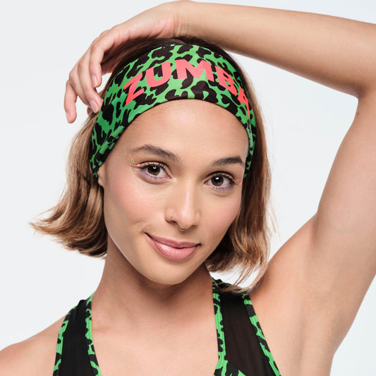 |ZA | Headband Funscape Turban  - Kelly Green