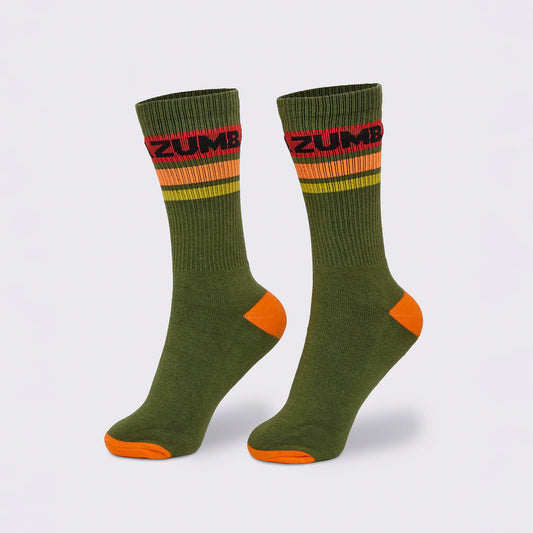 Zumba® Explore High Socks - Olive You