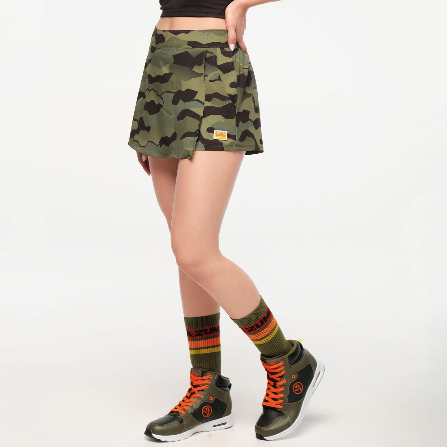 Zumba® Explore High Socks - Olive You