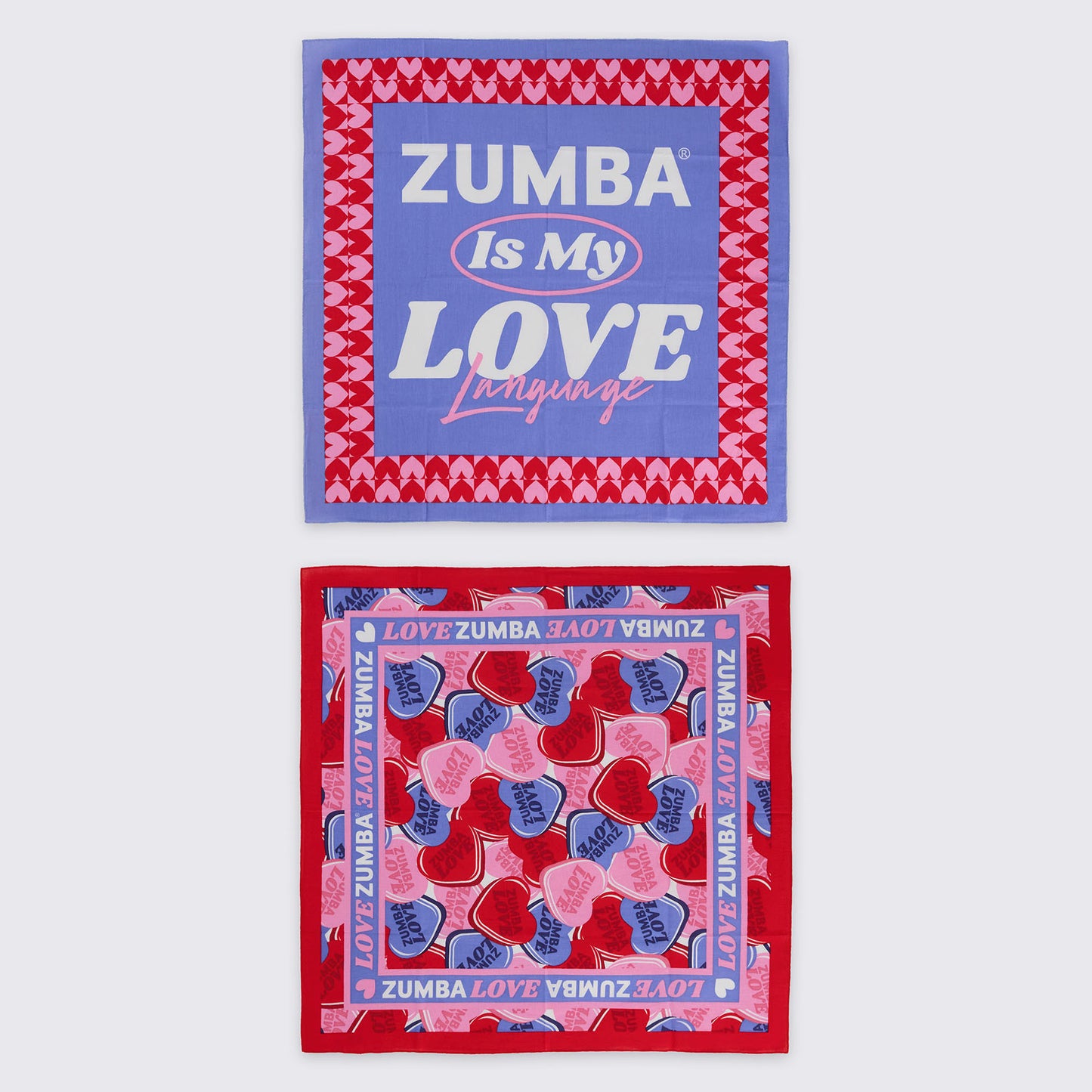 Zumba® Love Bandanas 2PK - Multi