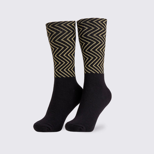 Zumba® Holiday High Socks - Black