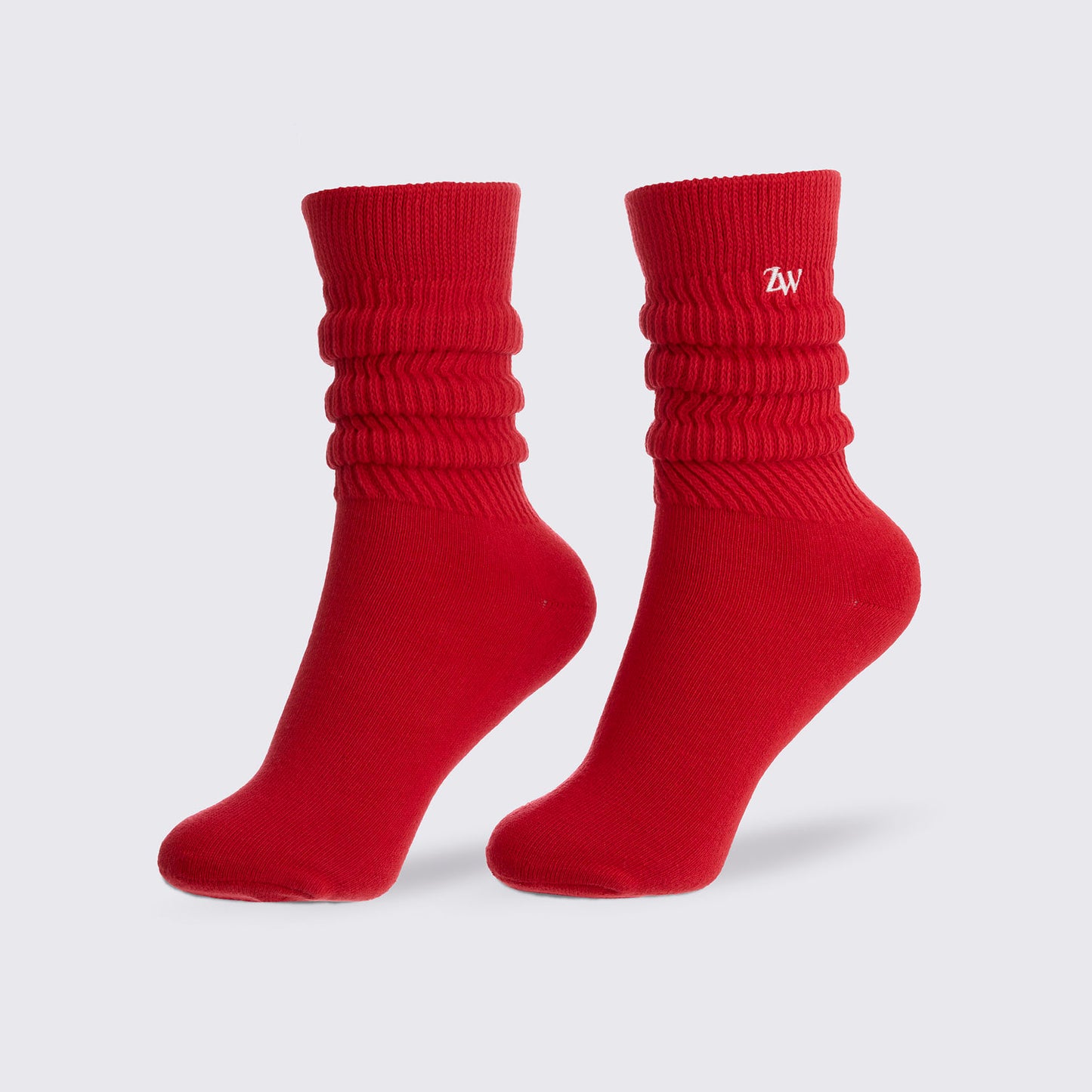 Zumba® Haus Scrunch Socks - Red