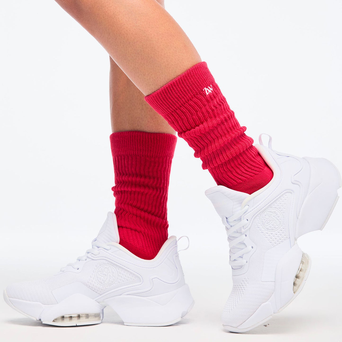 Zumba® Haus Scrunch Socks - Red