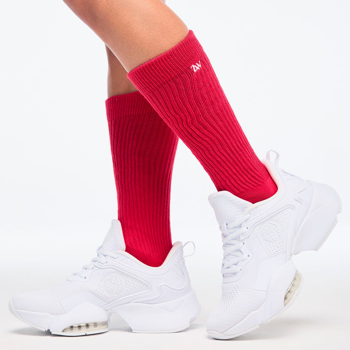 Zumba® Haus Scrunch Socks - Red