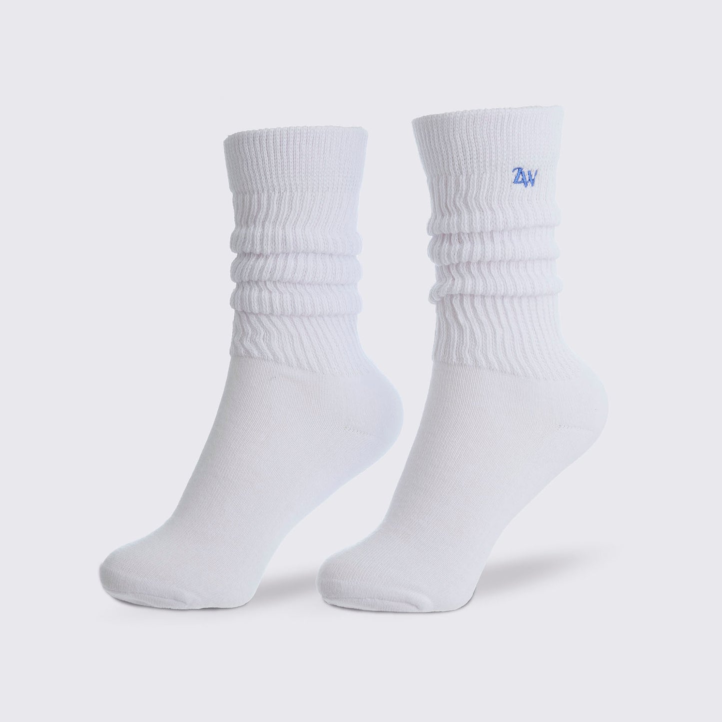 Zumba® Haus Scrunch Socks - White