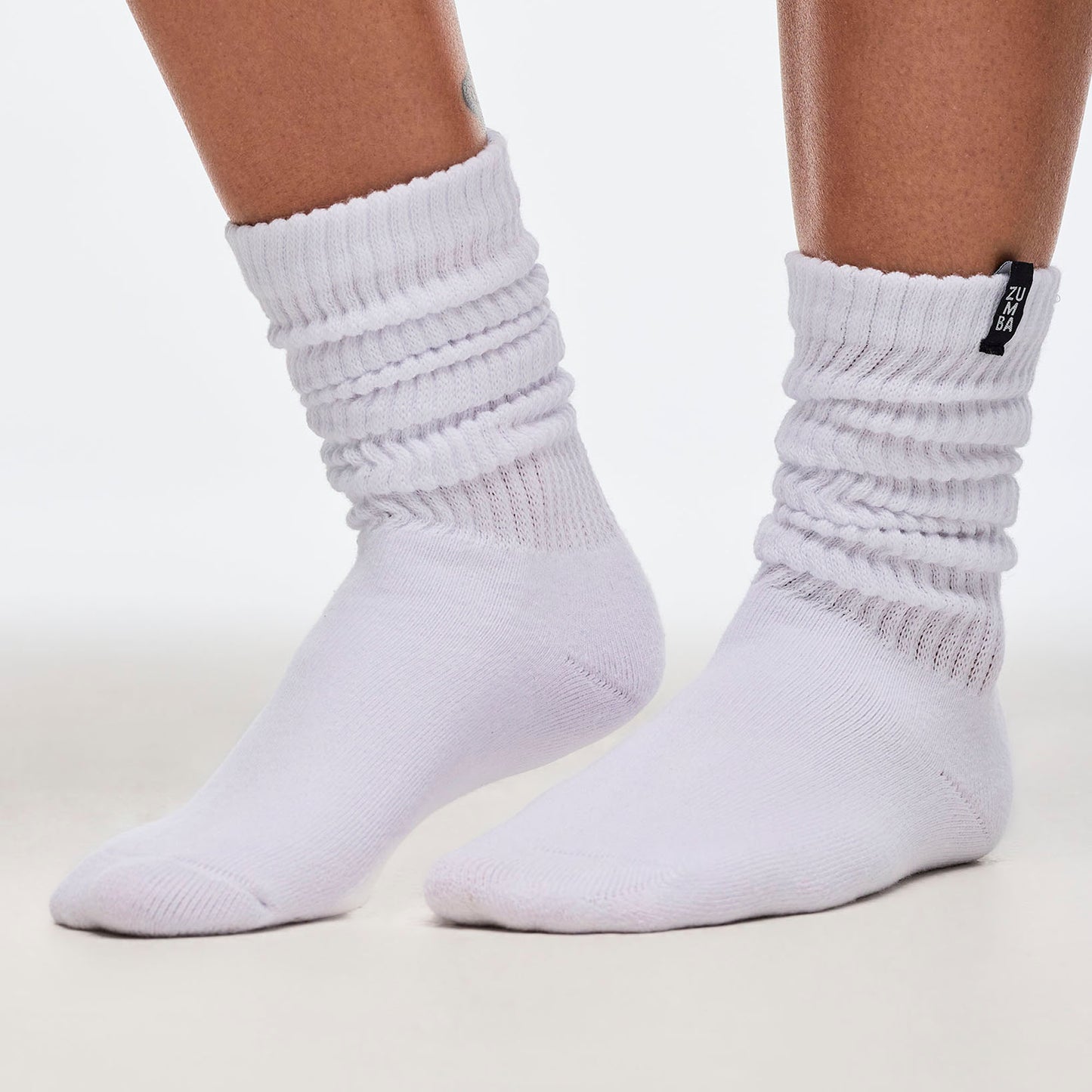 Sizzlin' Scrunch Socks - Wear It Out White
