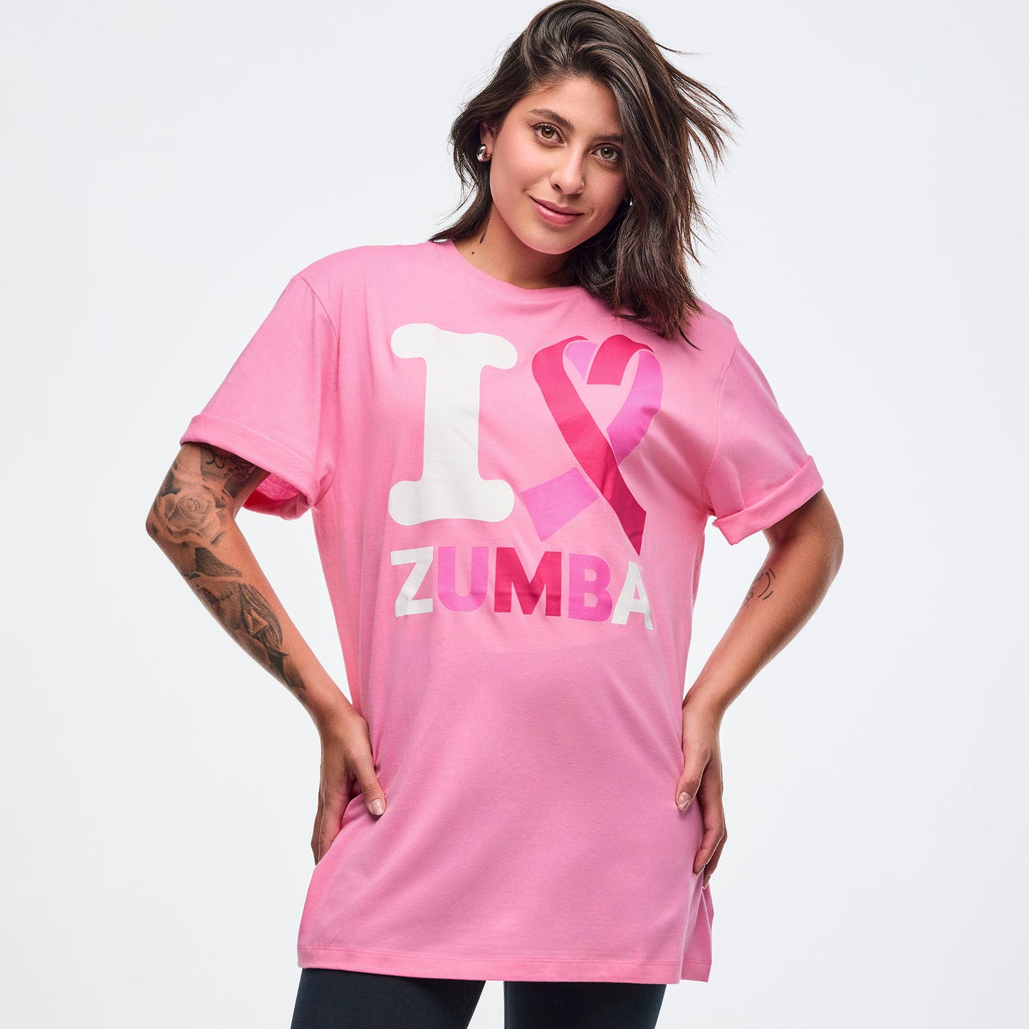 I Love Zumba Pink Tees 12PK