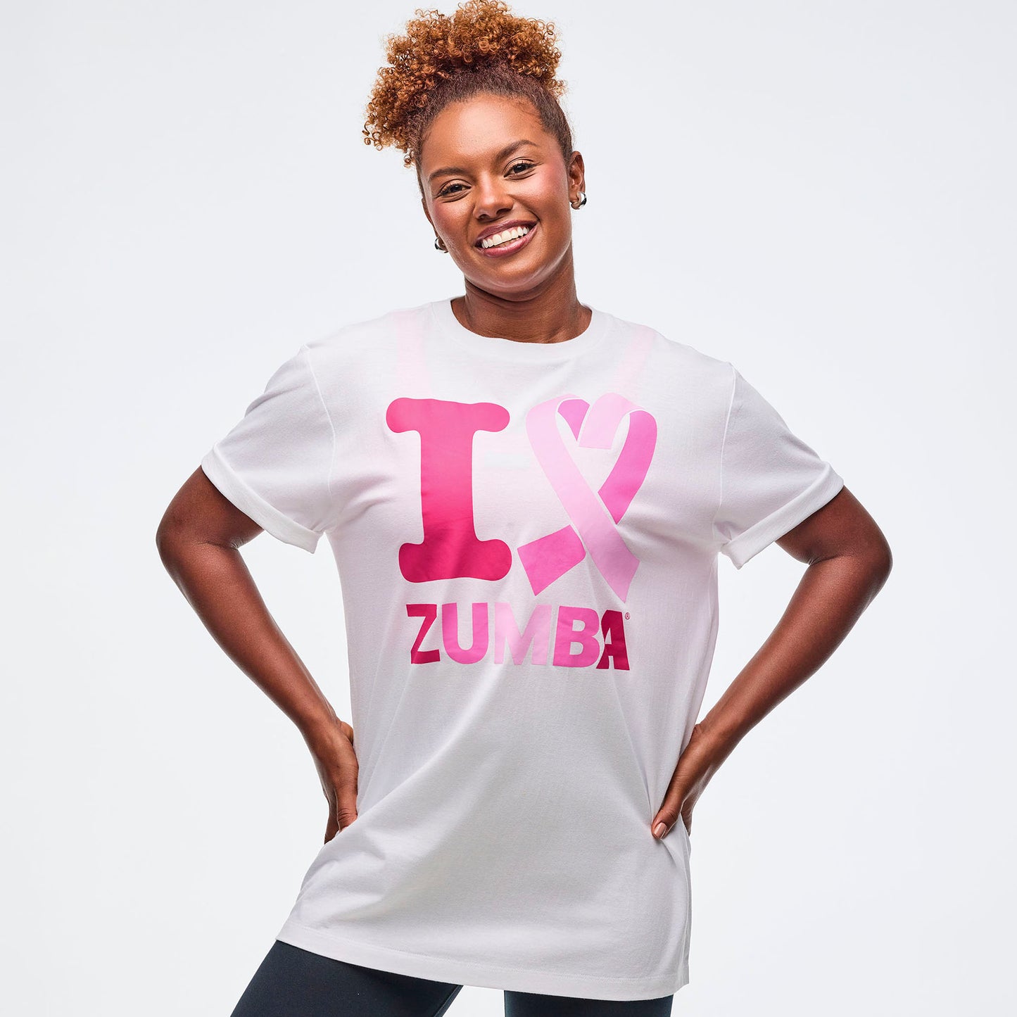 I Love Zumba Pink Tees 12PK