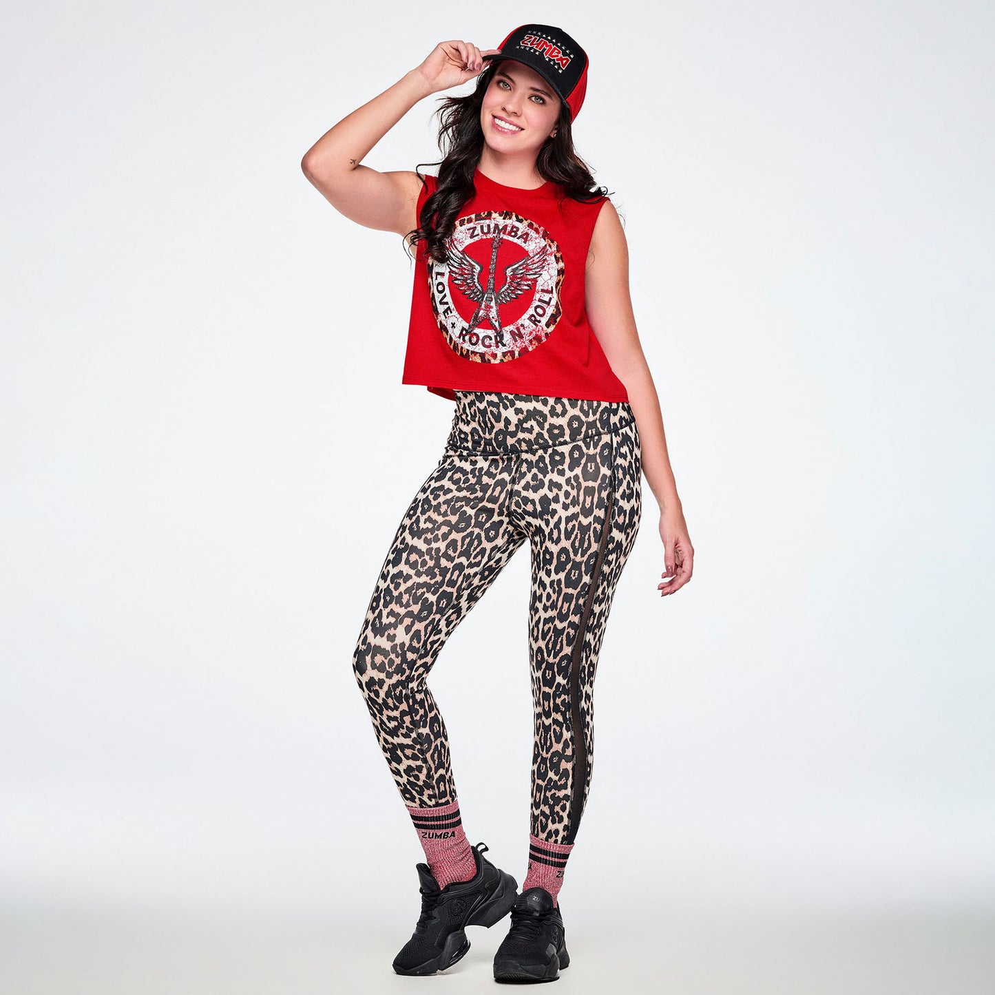 Rock 'n' Roll Curved Brim Mesh Hat