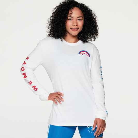 Zumba Move The World Long Sleeve Tee