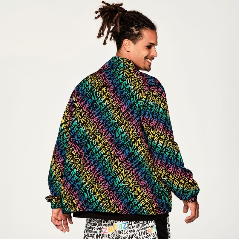 | ZA | Zumba® Joy Zip-Up Jacket in XL - FITS XXL